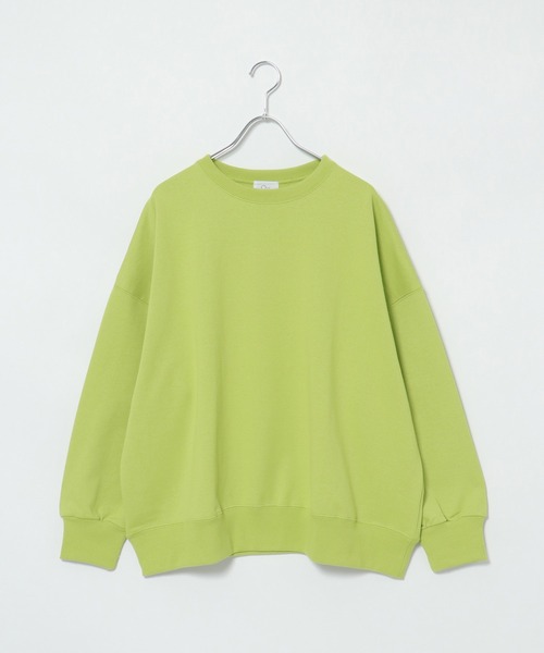 notch.（ノッチ）の「カラースウェット（スウェット・レディース・エメラルド/パープル/ブラック/グリーン/オレンジ/ピンク・M）」の10枚目の写真