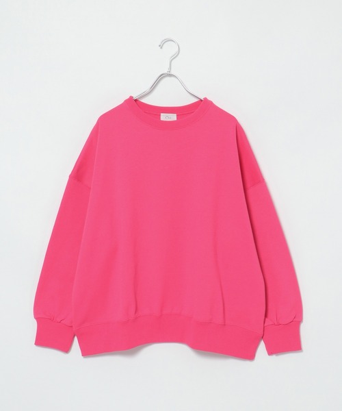 notch.（ノッチ）の「カラースウェット（スウェット・レディース・エメラルド/パープル/ブラック/グリーン/オレンジ/ピンク・M）」の12枚目の写真