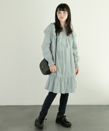 GLOBAL WORK（グローバルワーク）の「フリルミニワンピース/AND YUA ANY/344228（ワンピース・キッズ）」
