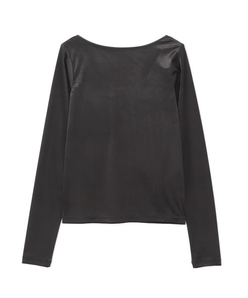 フリーズマート Tシャツ 前後2Wayベロアカットソー レディース ライトグリーン FR