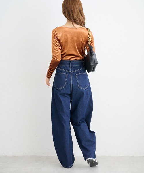 フリーズマート Tシャツ 前後2Wayベロアカットソー レディース ライトグリーン FR