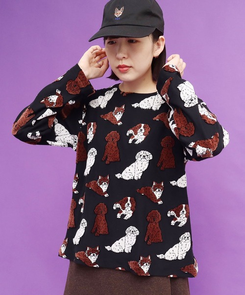 didizizi（ディディジジ）の「子犬パイルJQ PO（Tシャツ/カットソー 