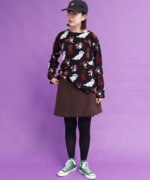 didizizi（ディディジジ）の「子犬パイルJQ PO（Tシャツ/カットソー 