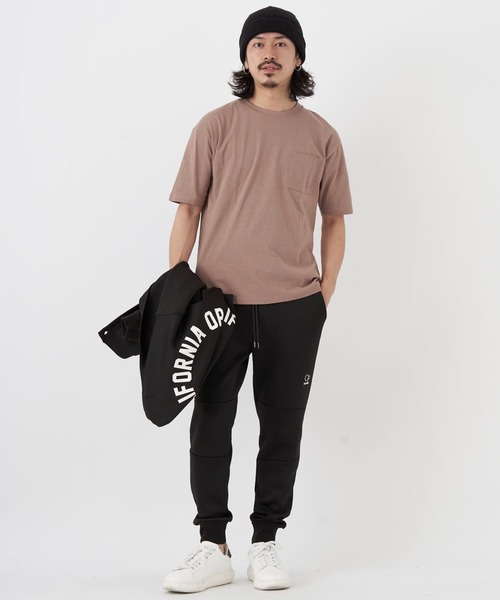 Ocean Pacific(オーシャンパシフィック)の「OP/オーピー ダンボールニット ジョガーパンツ/無地スウェット ワンポイント/セットアップ対応 532710(スウェットパンツ・メンズ・グリーン/ブラウン/ブラック・M/L)」の13枚目の写真