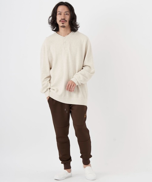 Ocean Pacific(オーシャンパシフィック)の「OP/オーピー ダンボールニット ジョガーパンツ/無地スウェット ワンポイント/セットアップ対応 532710(スウェットパンツ・メンズ・グリーン/ブラウン/ブラック・M/L)」の21枚目の写真