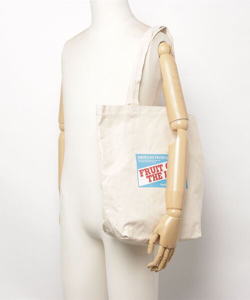 FRUIT OF THE LOOM(フルーツオブザルーム)の「FRUIT OF THE LOOM/ FFGS SOUVENIR TOTE BAG A / 70076000(トートバッグ・レディース・ブルー/レッド系その他/ミント/パープル/ネイビー/グリーン/マスタード・ONESIZE)」の18枚目の写真