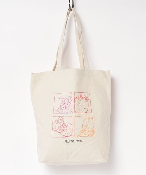 FRUIT OF THE LOOM(フルーツオブザルーム)の「FRUIT OF THE LOOM/ FFGS SOUVENIR TOTE BAG A / 70076000(トートバッグ・レディース・ブルー/レッド系その他/ミント/パープル/ネイビー/グリーン/マスタード・ONESIZE)」の15枚目の写真