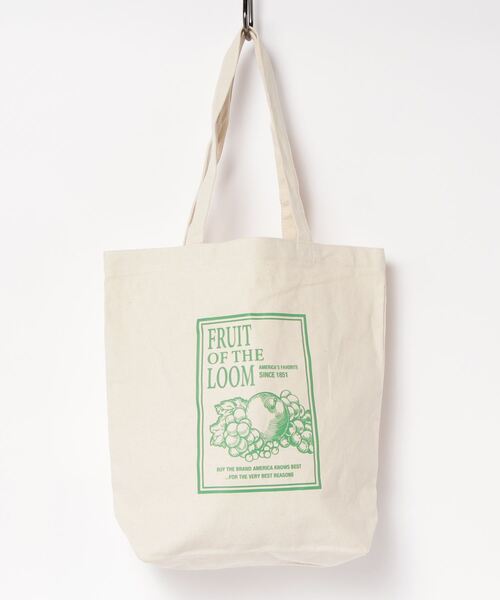 FRUIT OF THE LOOM(フルーツオブザルーム)の「FRUIT OF THE LOOM/ FFGS SOUVENIR TOTE BAG A / 70076000(トートバッグ・レディース・ブルー/レッド系その他/ミント/パープル/ネイビー/グリーン/マスタード・ONESIZE)」の14枚目の写真