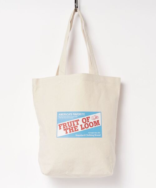 FRUIT OF THE LOOM(フルーツオブザルーム)の「FRUIT OF THE LOOM/ FFGS SOUVENIR TOTE BAG A / 70076000(トートバッグ・レディース・ブルー/レッド系その他/ミント/パープル/ネイビー/グリーン/マスタード・ONESIZE)」の11枚目の写真
