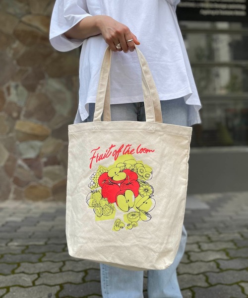 FRUIT OF THE LOOM(フルーツオブザルーム)の「FRUIT OF THE LOOM/ FFGS SOUVENIR TOTE BAG A / 70076000(トートバッグ・レディース・ブルー/レッド系その他/ミント/パープル/ネイビー/グリーン/マスタード・ONESIZE)」の20枚目の写真