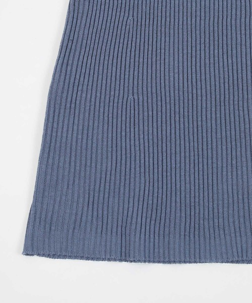 UR'S（ユアーズ）の「ロングスリーブリブニットワンピース（ワンピース・レディース・ブラック/ブルー/アイボリー・S/M/L）」の21枚目の写真