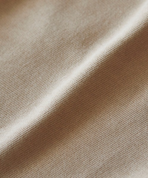 un dix cors（アンディコール）の「脚長効果あり　起毛ツイルハイウエストワイドパンツ（その他パンツ・レディース・チャコールグレー/ベージュ・FREE）」の22枚目の写真