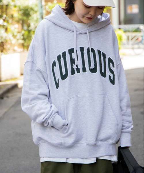 WEGO（ウィゴー）の「WEGO/ヘビーウエイト サガラカレッジプルパーカー