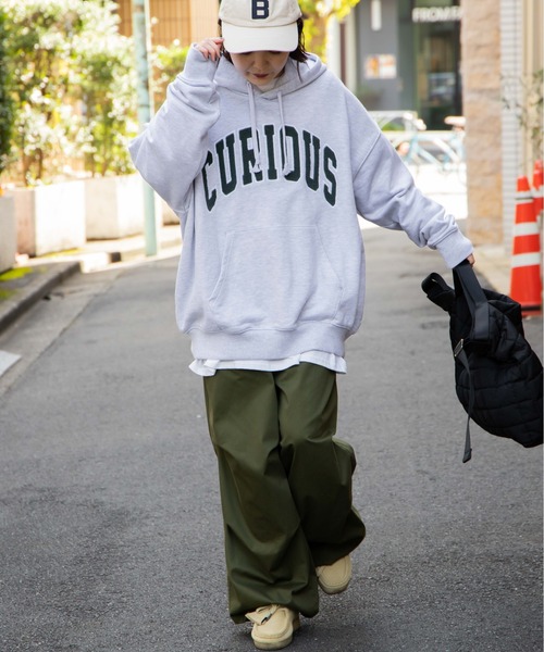 WEGO（ウィゴー）の「WEGO/ヘビーウエイト サガラカレッジプルパーカー