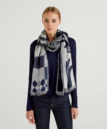 BENETTON (UNITED COLORS OF BENETTON) | フラワーモチーフ柄ストール(ストール/ショール)