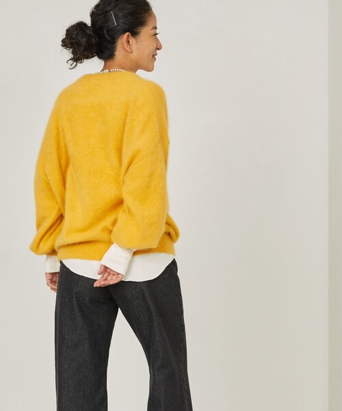 新品】Freadaフラッフィーニットカーディガン