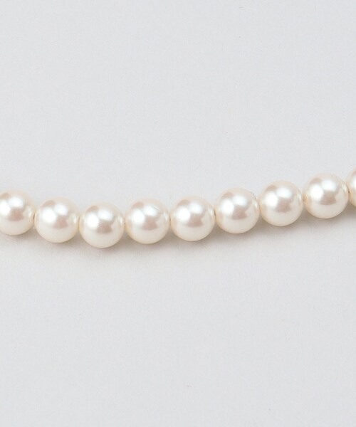 UNTITLED（アンタイトル）の「◆セパレートパール調ミニネックレス（ネックレス・レディース・アイボリー・99）」の6枚目の写真