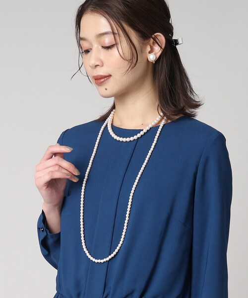 UNTITLED（アンタイトル）の「◆セパレートパール調ミニネックレス（ネックレス・レディース・アイボリー・99）」の12枚目の写真