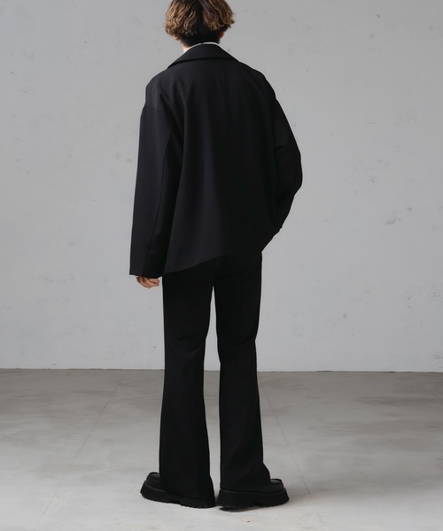 epnok(エプノック)の「ドレープセミワイドフレアスラックス(スラックス・メンズ・ネイビー/モカ/ブラック・MEDIUM/SMALL/LARGE)」の9枚目の写真