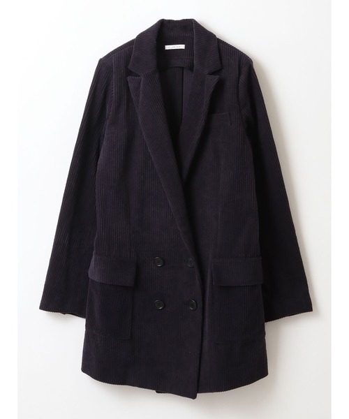 L'AUBE BLANC Belted Wool long gilet【公式通販】