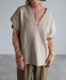 【2022 A/W】ディープVネックニットベスト