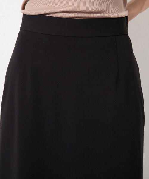 NOLLEY’S（ノーリーズ）の「ウォッシャブルギャバフリンジロングタイトスカート（スカート・レディース・ブラック・38/36）」の20枚目の写真