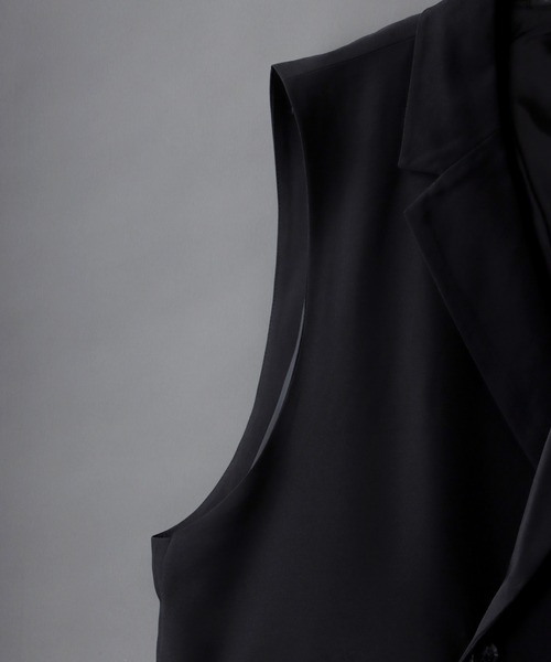 ビッグカラージレ｜BIG COLLAR GILET