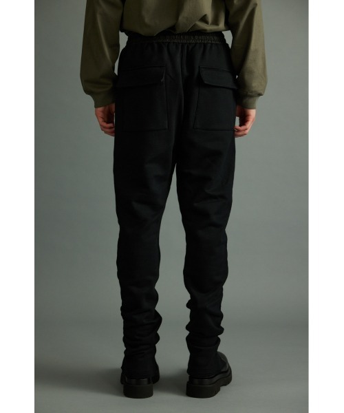 STYLEMIXER（スタイルミキサー）の「タフヘビースウェットジップパンツ（スウェットパンツ・メンズ・ブラック/グレー・LARGE/MEDIUM）」の8枚目の写真