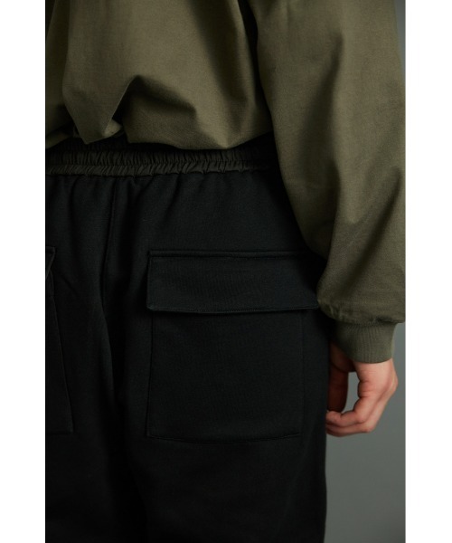 STYLEMIXER（スタイルミキサー）の「タフヘビースウェットジップパンツ（スウェットパンツ・メンズ・ブラック/グレー・LARGE/MEDIUM）」の9枚目の写真