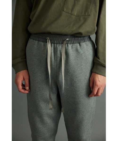 STYLEMIXER（スタイルミキサー）の「タフヘビースウェットジップパンツ（スウェットパンツ・メンズ・ブラック/グレー・LARGE/MEDIUM）」の12枚目の写真