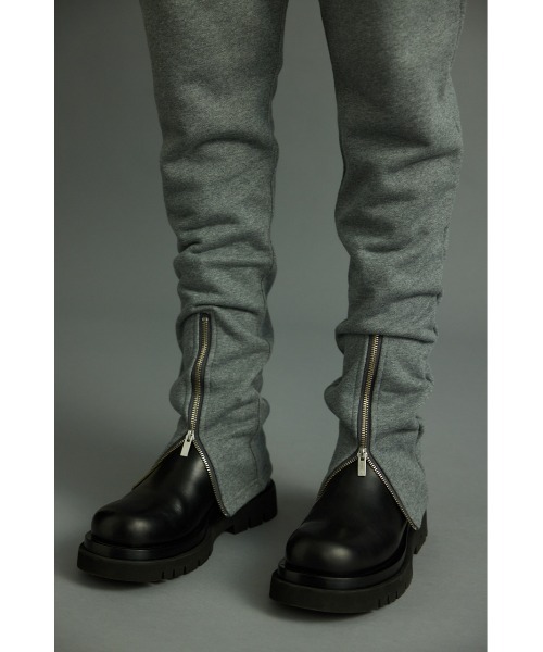 STYLEMIXER（スタイルミキサー）の「タフヘビースウェットジップパンツ（スウェットパンツ・メンズ・ブラック/グレー・LARGE/MEDIUM）」の13枚目の写真