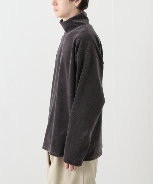 JOURNAL STANDARD(ジャーナルスタンダード)の「コールジャージー ハイネック(Tシャツ/カットソー・メンズ・ブラック系その他/ラスタ/ブラウン系その他/ベージュ・SMALL/LARGE/MEDIUM)」の18枚目の写真
