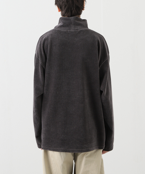 JOURNAL STANDARD(ジャーナルスタンダード)の「コールジャージー ハイネック(Tシャツ/カットソー・メンズ・ブラック系その他/ラスタ/ブラウン系その他/ベージュ・SMALL/LARGE/MEDIUM)」の14枚目の写真