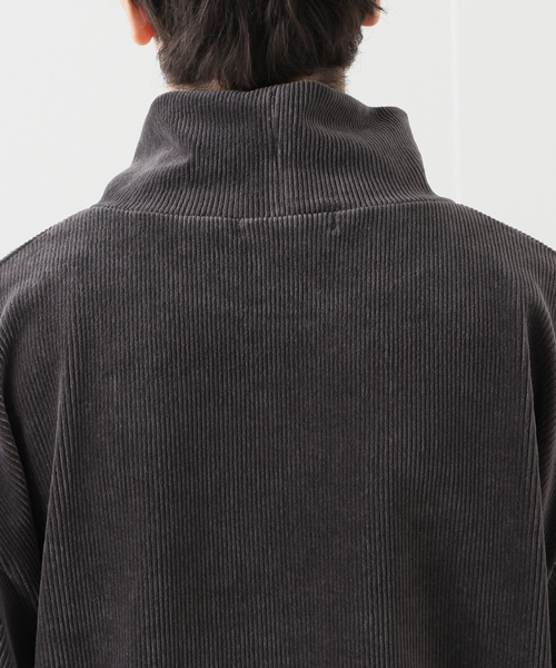 JOURNAL STANDARD(ジャーナルスタンダード)の「コールジャージー ハイネック(Tシャツ/カットソー・メンズ・ブラック系その他/ラスタ/ブラウン系その他/ベージュ・SMALL/LARGE/MEDIUM)」の5枚目の写真