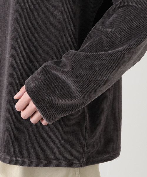 JOURNAL STANDARD(ジャーナルスタンダード)の「コールジャージー ハイネック(Tシャツ/カットソー・メンズ・ブラック系その他/ラスタ/ブラウン系その他/ベージュ・SMALL/LARGE/MEDIUM)」の13枚目の写真