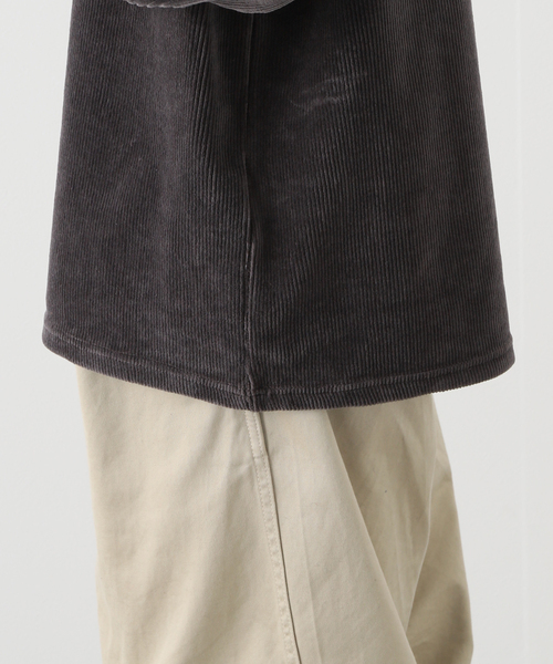 JOURNAL STANDARD(ジャーナルスタンダード)の「コールジャージー ハイネック(Tシャツ/カットソー・メンズ・ブラック系その他/ラスタ/ブラウン系その他/ベージュ・SMALL/LARGE/MEDIUM)」の8枚目の写真