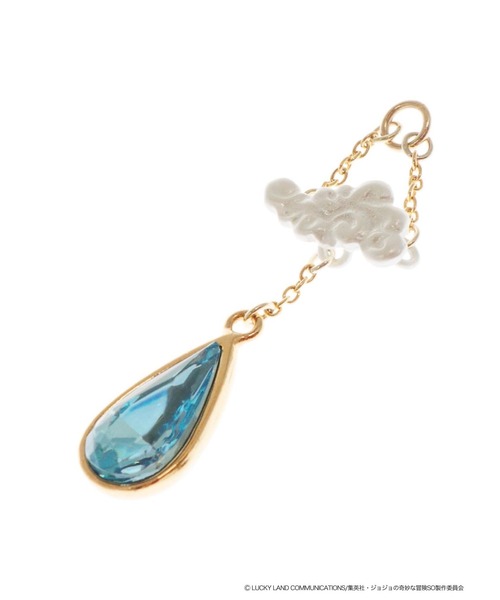 PAMEO POSE（パメオポーズ）の「【ジョジョの奇妙な冒険 ストーンオーシャン×PAMEO POSE】ウェザー・Rピアス（ピアス（両耳用）・レディース・シルバー/ゴールド・FREE）」の5枚目の写真