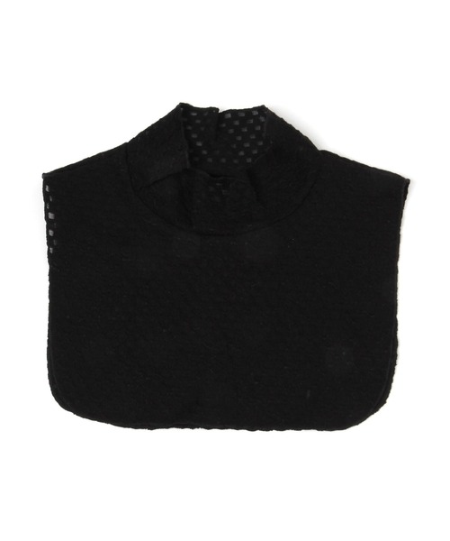 LEPSIM（レプシィム）の「シアーツケタートル　157207（付け襟・レディース・ブラック/アイボリー・ONE SIZE）」の6枚目の写真