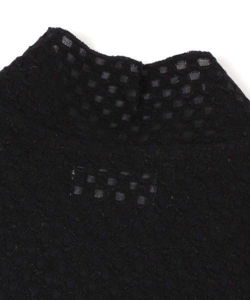 LEPSIM（レプシィム）の「シアーツケタートル　157207（付け襟・レディース・ブラック/アイボリー・ONE SIZE）」の9枚目の写真