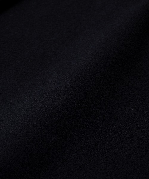 NIMES（ニーム）の「ウールメルトンスタンドカラーコート（その他アウター・レディース・ネイビー/ベージュ・FREE）」の12枚目の写真