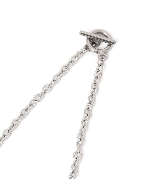 GLOBAL WORK（グローバルワーク）の「UNISEXステンレスチェーンネックレス/173640（ネックレス・レディース・シルバー/ゴールド・FREE）」の6枚目の写真