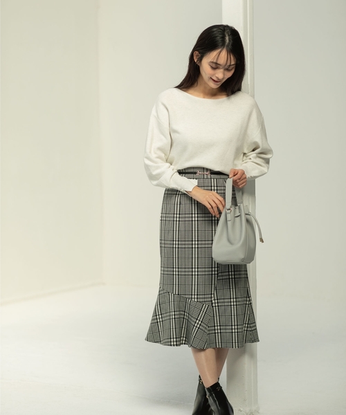 index(インデックス)の「◆ボートネックドルマンラメニット(ニット/セーター・レディース・ブラック/ナチュラル/ベビーピンク/サックスブルー/オフホワイト・42/36/38/40)」の14枚目の写真