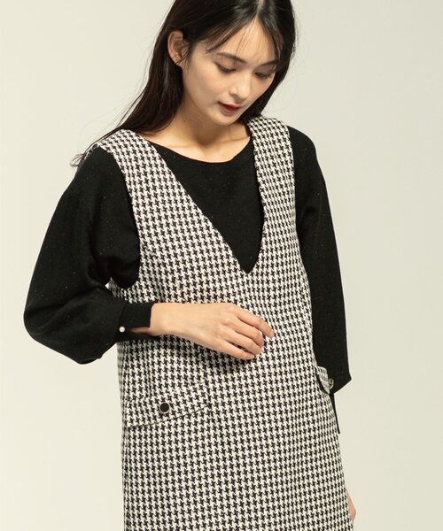 index(インデックス)の「◆ボートネックドルマンラメニット(ニット/セーター・レディース・ブラック/ナチュラル/ベビーピンク/サックスブルー/オフホワイト・42/36/38/40)」の16枚目の写真