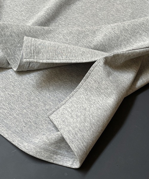 chuclla（チュクラ）の「ボンディングライク オーバーサイズスウェットTシャツ chw22a167（Tシャツ/カットソー・レディース・アイボリー/グレー・FREE）」の20枚目の写真