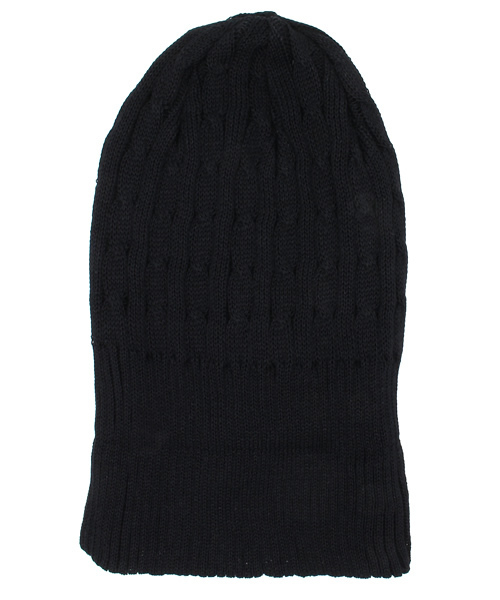 And A（アンドエー）の「ジャガードニットワッチ（ニットキャップ/ビーニー・メンズ・ホワイト/ブラック/ネイビー・FREE）」の5枚目の写真
