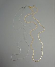 ieLS（イエルズ）の「金属アレルギー対応「ieLS」ステンレス フラットスネークチェーン2mm ロングネックレス（ネックレス）」