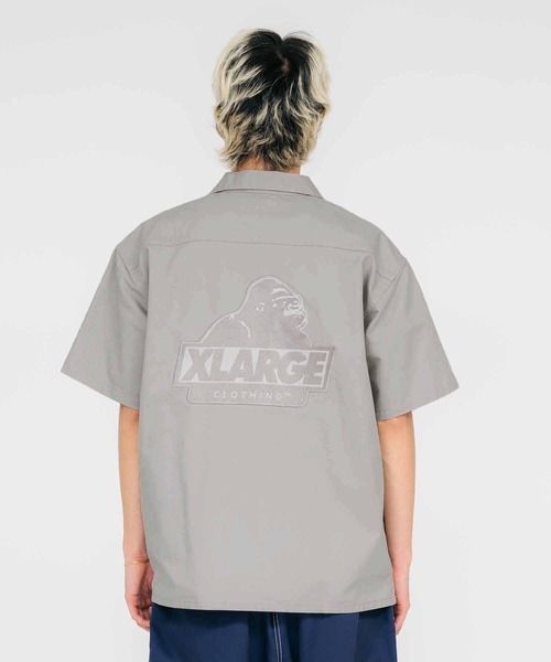 XLARGE(エクストララージ)の「S/S OG WORK SHIRT(シャツ/ブラウス・メンズ・ブラウン/グレー/ブラック/ダークグリーン・S/M/L/XL)」の10枚目の写真