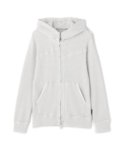 FranCisT_MOR.K.S.（フランシストモークス）の「FranCisT_MOR.K.S./フランシスト モークス/WAFFLE ZIPUP HOODIE（パーカー・メンズ・ネイビー/ホワイト系2・3/2/4）」の18枚目の写真