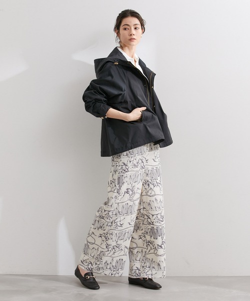 ROPE'（ロペ）の「【洗える】ヴィンテージスカーフプリントワイドパンツ（その他パンツ・レディース・ネイビー/ピンク系その他2・36/38）」の21枚目の写真