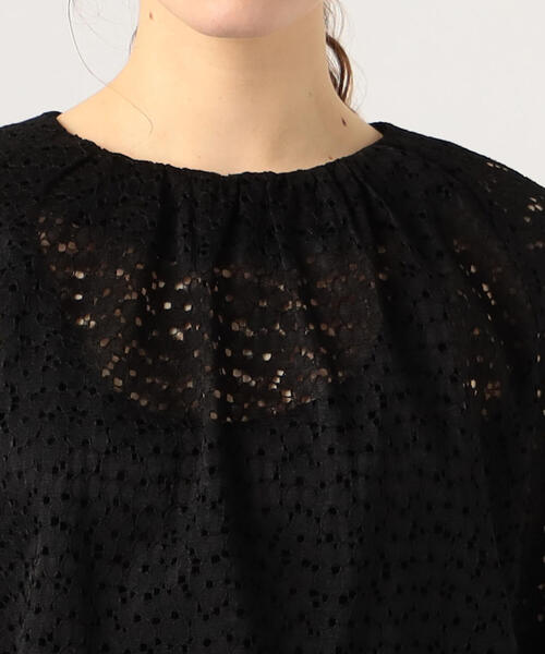 No.6 Store(ナンバーシックスストア)の「NO.6 MAIA レースブラウス(シャツ/ブラウス・レディース・ブラック・S)」の5枚目の写真